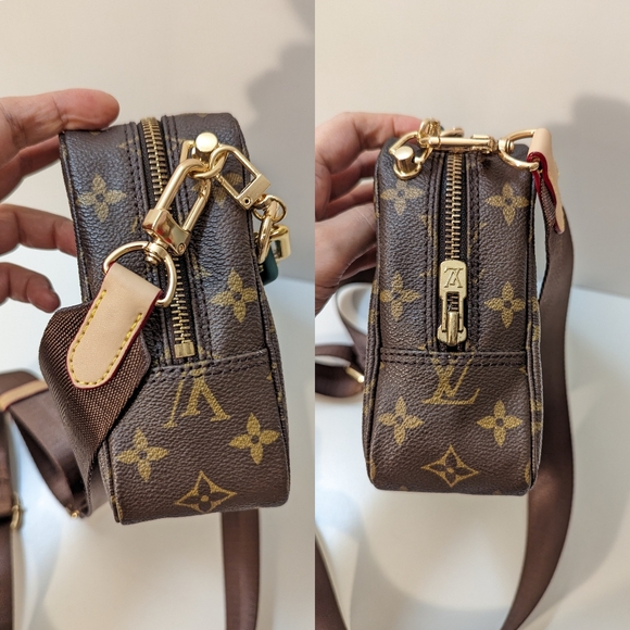 ✨Louis Vuitton✨ monogram trousse 23 clutch converted to crossbody. - Picture 15 of 17